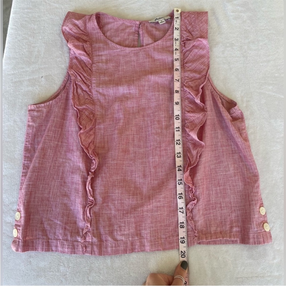 Madewell Bellflower Ruffle Top - Picture 5 of 9